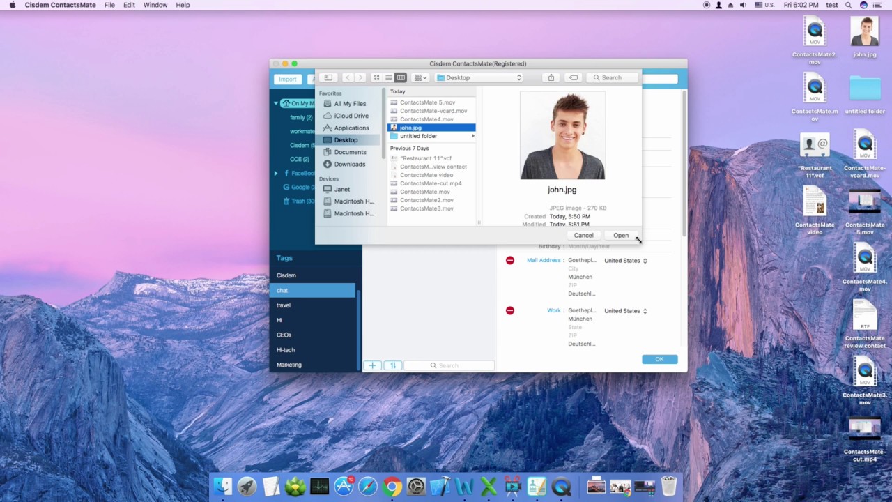 mac app for contacts